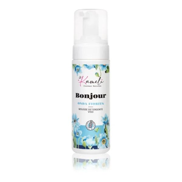 Bonjour Mousse Detergente Viso Onda Fiorita