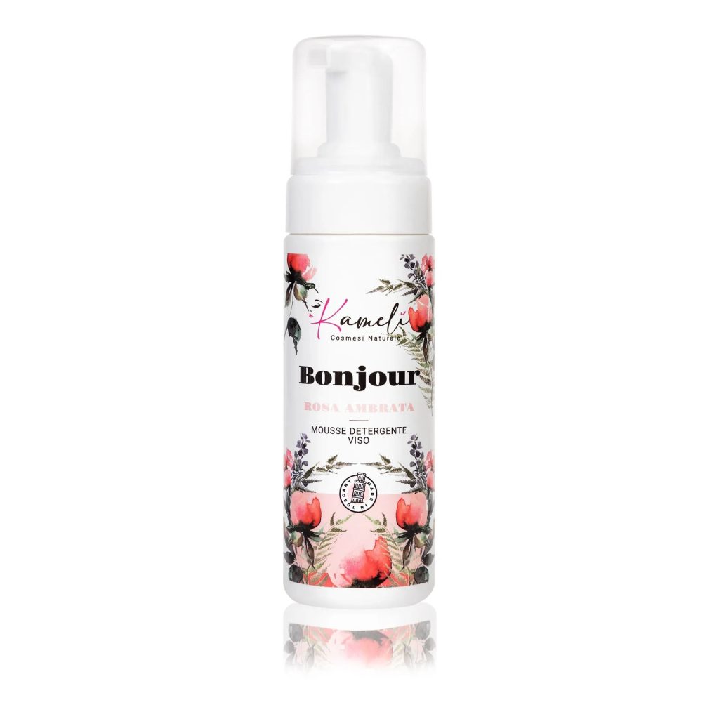 Bonjour Mousse Detergente Viso Rosa Ambrata